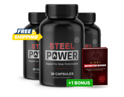 Steel Power – 3 bottle supply